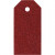 Manila Tags, size 5x10 cm, 300 g, 15 pcs, red [HOB-50997]