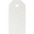 Manila Tags, size 5x10 cm, 300 g, 15 pcs, white [HOB-51001]