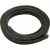Leather band, W: 10 mm, thickness 3 mm, 2 m, black [HOB-51501]