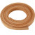 Leather band, W: 10 mm, thickness 3 mm, 2 m, natural [HOB-51502]