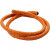 Crocodile Cord, thickness 6 mm, 50 cm, red brown [HOB-51564]