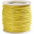 Cotton Cord, thickness 1 mm, 40 m, yellow [HOB-51569]