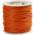 Cotton Cord, 1 mm, 40 m, orange [HOB-51570]