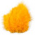Feathers, size 5-12 cm, 15 pcs, yellow [HOB-51693]