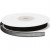 Organza Ribbon, W: 6 mm, 20 m, black [HOB-52123]
