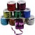 Sequined Ribbon, W: 6 mm, 10x10 m, metallic colours [HOB-52226]
