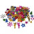 Sequins, size 8-50 mm, 400 g, bold colours [HOB-52250]
