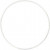 Metal Wire Ring, D: 10 cm, thickness 2 mm, 10 pcs, white [HOB-52409]