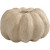 Pumpkin, H: 10 cm, D: 16 cm, 1 pc [HOB-54909]