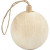 Christmas Ornament, D: 4.8 cm, 1 pc, birch [HOB-55327]