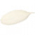 Terracotta Dish, size 24.5x10 cm, H: 2.3 cm, 1 pc, white [HOB-55505]