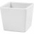 Square bowl, size 7x7 cm, H: 4.3 cm, 12 pcs, white [HOB-55583]