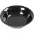 Bowl, D: 16.5 cm, H: 4.5 cm, 6 pcs, black [HOB-55591]