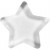 Star, size 7.5x7.5 cm, thickness 10 mm, 1 pc, transparent [HOB-558530]