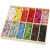 Mini Clothes Peg, L: 25 mm, W: 3 mm, 288 pcs, asstd colours [HOB-56449]