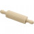 Mini Rolling Pin, L: 45 mm, D: 10 mm, 25 pcs, birch [HOB-564620]