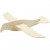 Bird, size 26x28 cm, thickness 2 mm, 20 sets, plywood [HOB-56824]