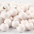Wooden Beads, D: 12 mm, hole size 3 mm, 22 g, white [HOB-570412]