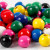 Wooden Beads Mix, D: 10 mm, hole size 3 mm, 230 g, asstd colours [HOB-57045]