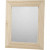 Mirror, size 26x32 cm, carving: 18x24 cm, 1 pc, paulownia [HOB-57395]