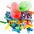 Long Balloons, L: 51+58 cm, 100 pcs, asstd colours [HOB-59102]