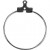 Beading Hoops, D: 25 mm, 8 pcs, silver-plated [HOB-603180]
