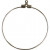 Beading Hoops, D: 40 mm, 60 pcs, silver-plated [HOB-603201]