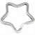 Key Chain, D: 35 mm, 2 pcs, silver-plated [HOB-61162]