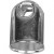End Caps, D: 6 mm, 50 pcs, silver-plated [HOB-61305]