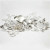 Exclusive beads and pendants, size 1849 g, 32 bags, brushed silver [HOB-61521]