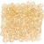 Faceted Beads, size 3x4 mm, hole size 0.8 mm, 100 pcs, topaz [HOB-61661]