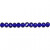 Faceted Beads, size 5x6 mm, hole size 1 mm, 100 pcs, blue opal [HOB-61669]