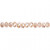 Faceted Beads, size 5x6 mm, hole size 1 mm, 100 pcs, rose [HOB-61673]