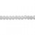 Faceted Beads, size 5x6 mm, hole size 1 mm, 100 pcs, frosted [HOB-61688]
