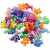 Novelty Shape Beads, size 25 mm, hole size 4 mm, 2000 ml, asstd colours [HOB-61832]