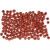 Rocaille Seed Beads, size 8/0, D: 3 mm, 25 g, dark red [HOB-682031]