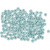 Rocaille Seed Beads, size 8/0, D: 3 mm, 25 g, turquoise [HOB-682041]