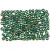 Rocaille Seed Beads, size 8/0, D: 3 mm, 25 g, green oil [HOB-682181]