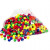 Link Beads, size 8x10 mm, hole size 5 mm, 300 g, neon colours [HOB-69729]