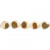 Pottery Beads, D: 24x22 mm, hole size 2 mm, 9 pcs, off-white [HOB-69956]