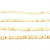 Coconut Beads, D: 3-5 mm, hole size 0.5 mm, 4x40 cm, nature harmony [HOB-69976]