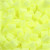 Fuse Beads, size medium mm, size 5x5 mm, 1100 pcs, pastel yellow (32244) [HOB-751160]