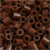 Fuse Beads, size medium mm, size 5x5 mm, 6000 pcs, chocolate (32249) [HOB-751271]