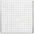 Peg Board, size 7x7 cm, 1 pc, transparent [HOB-753040]