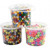 Fuse Beads, size JUMBO mm, size 10x10 mm, 3x550 mixed, asstd colours [HOB-75350]