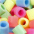 Fuse Beads, size JUMBO mm, size 10x10 mm, 2450 mixed, pastel colours [HOB-753523]