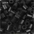 PhotoPearls, size 5x5 mm, hole size 2.5 mm, 6000 pcs, black (1) [HOB-75501]