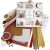 Weaving and Folding Decoration Kit, 1 set, gold, red [HOB-97778]