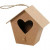 Bird House, H: 11 cm, size 10x6 cm, 1 pc [HOB-99394]