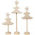 Christmas Trees, largest size 26 cm, 6 pcs, birch [HOB-995010]